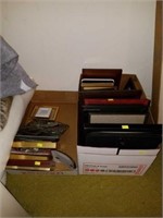 Two boxes of Picture Frames-Various Sizes/Styles