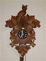 Forest Woodland Animal Themed Coo-Coo Clock