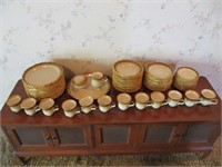 Set of Mikasa Whole Wheat Dishes