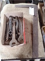 Vintage Wrenches, 10" Diamon Crescent Wrench,