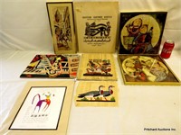 7 Piece Art Lot