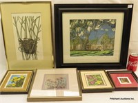 5 Piece Art Lot