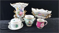 Porcelain Vase, Cup, Centerpiece, Tureen, Cachepot