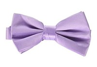 Stacy Adams Mens Solid Bow Tie, Lilac