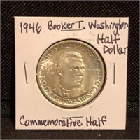 1946 Booker T Washington Commemorative Half