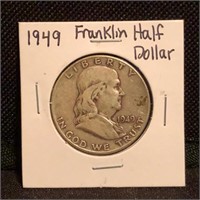 1949 Franklin Half Dollar