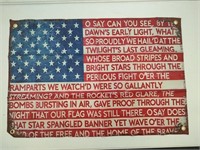 Star Spangled Banner Lyrics Flag