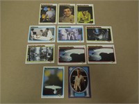 LOT OF 11 1979 PARAMOUNT PICTURES STAR TREK CARDS