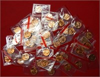 (50) 1987 D Lincoln Cents in Original Cellophane