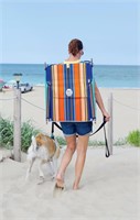 Rio Folding Backpack Beach Lounge Chair