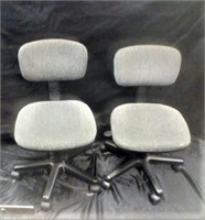 2 PC. Adjustable office chairs