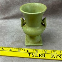 Small Green Ceramic Planter