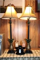 Matching Pineapple Lamps