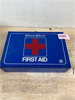 Vintage Johnson and Johnson First Aid Kit