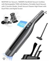 MSRP $50 Rechargeable Handheld Vacuum