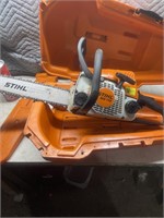 Stihl MS 170 chainsaw in good running condition
