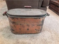 Vintage Copper Boiler Wash Tub