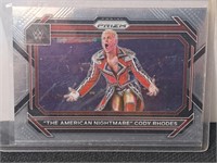 2023 Prizm WWE Cody Rhodes Wrestling Card