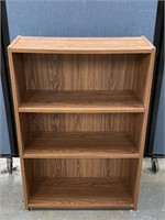 Wood Bookshelf W/Adjustable Shelves 24"x9”x35.75”