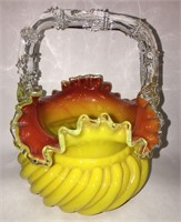 Art Glass Basket