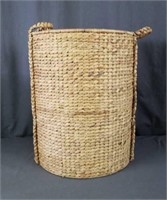 Tall Woven hyaunth basket 22" tall x 17" diam $139