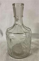 Vintage Mid-Century Glass Decanter/Bottle/Carafe