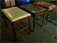 3 Stools or Small Benches