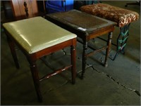 3 Stools or Small Benches