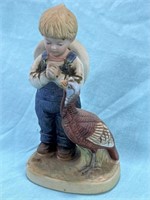 1985 Denim Days Porcelain HOMCO Figurine