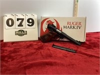 RUGER MARK 4, 22 CALIBER, LONG RIFLE.