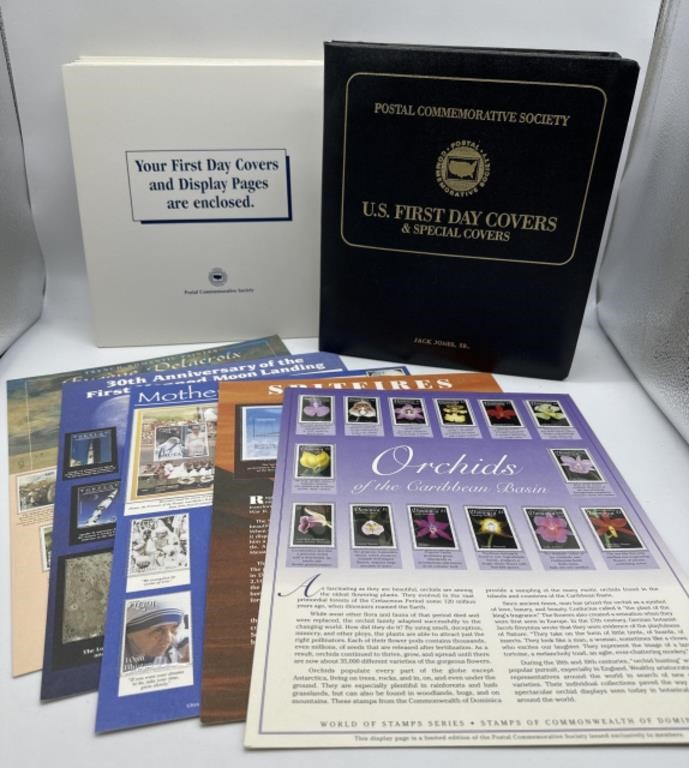 U.S. First Day Covers w/ World of Stamps Series
