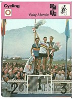 1978 Eddy Merckx Sportscaster Belgium Track Racing
