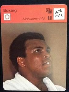 1977 Muhammad Ali Cassius Clay Rookie Card Boxing