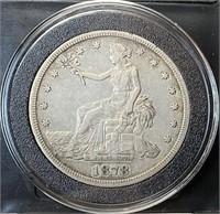 1878-S Seated Trade Dollar (AU50)