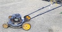 Poulan Pro Push Mower, running at delivery