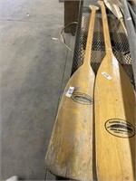 Wooden paddles