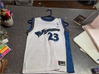 Youth Small Jordan Wizards jersey