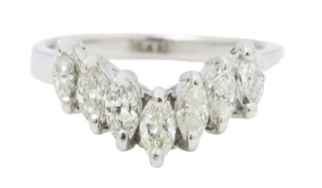 Platinum 1.00 ct Diamond Ring