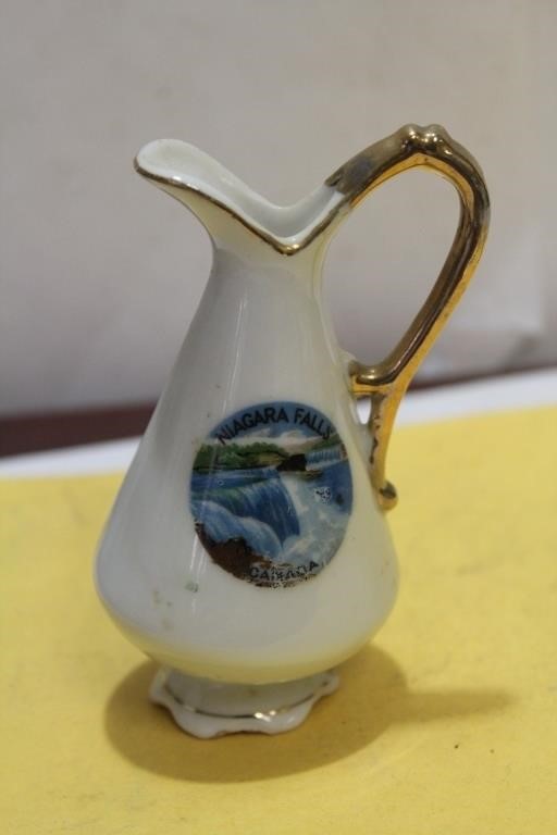 A Japanese Ceramic Ewer on Niagara Falls