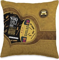 School Bus Driver Funny Throw Pillow