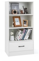 Retail$180 4-tier Wood Bookcase