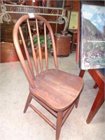 Vintage Bent Wood Youth Side Chair