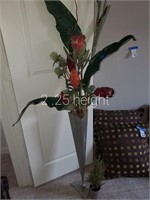 2 floral arrangements