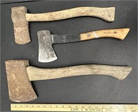 Primitive Barn Axe Lot See Photos for Details