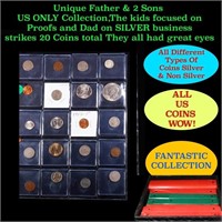 Unique Father & 2 Sons US ONLY Collection,The kids