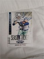 Jason Witten Dallas Cowboys Season ticket card
