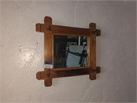 Antique mirror 20 x 18 inches