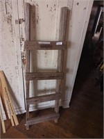 Wooden decorative ladder approx 4ft tall