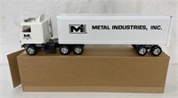 Metal Industries Tractor Trailer with Box #3155