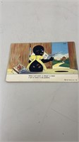 Black Americana post card